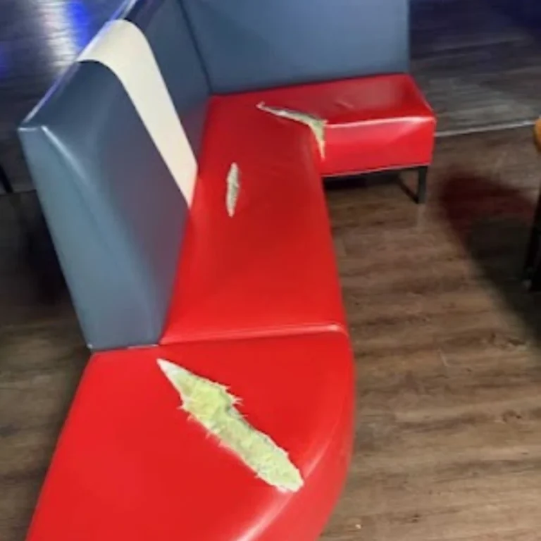 Bowling seats repair before
