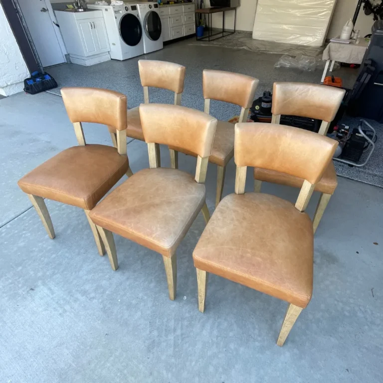 Leather Chairs Recoloring Before
