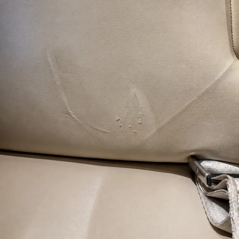 private jet seat repair before
